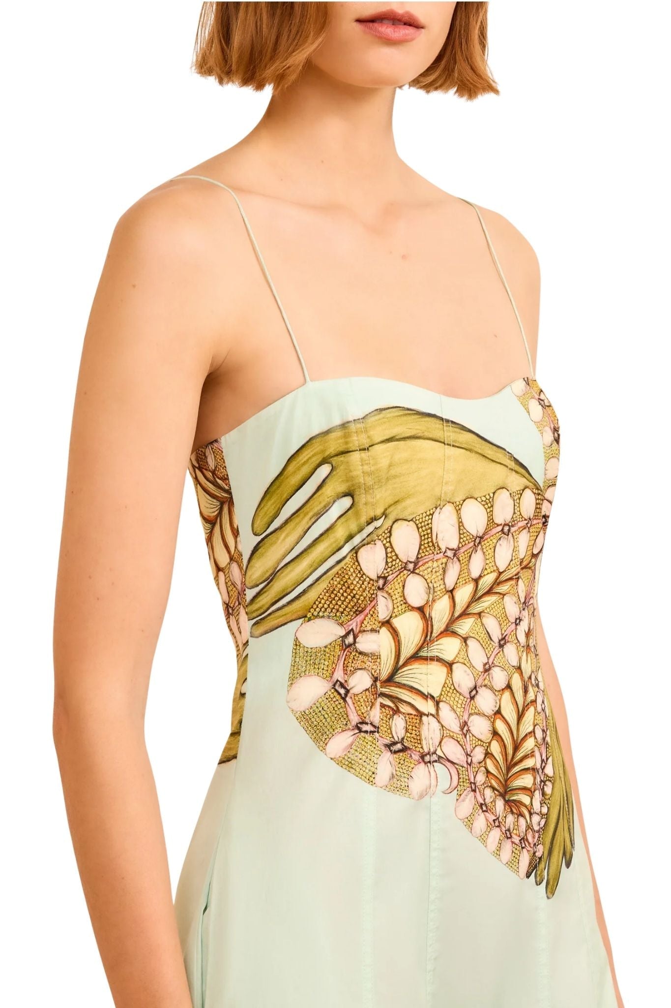 Ulla Johnson Vesela Cami Midi Dress - Vermillion