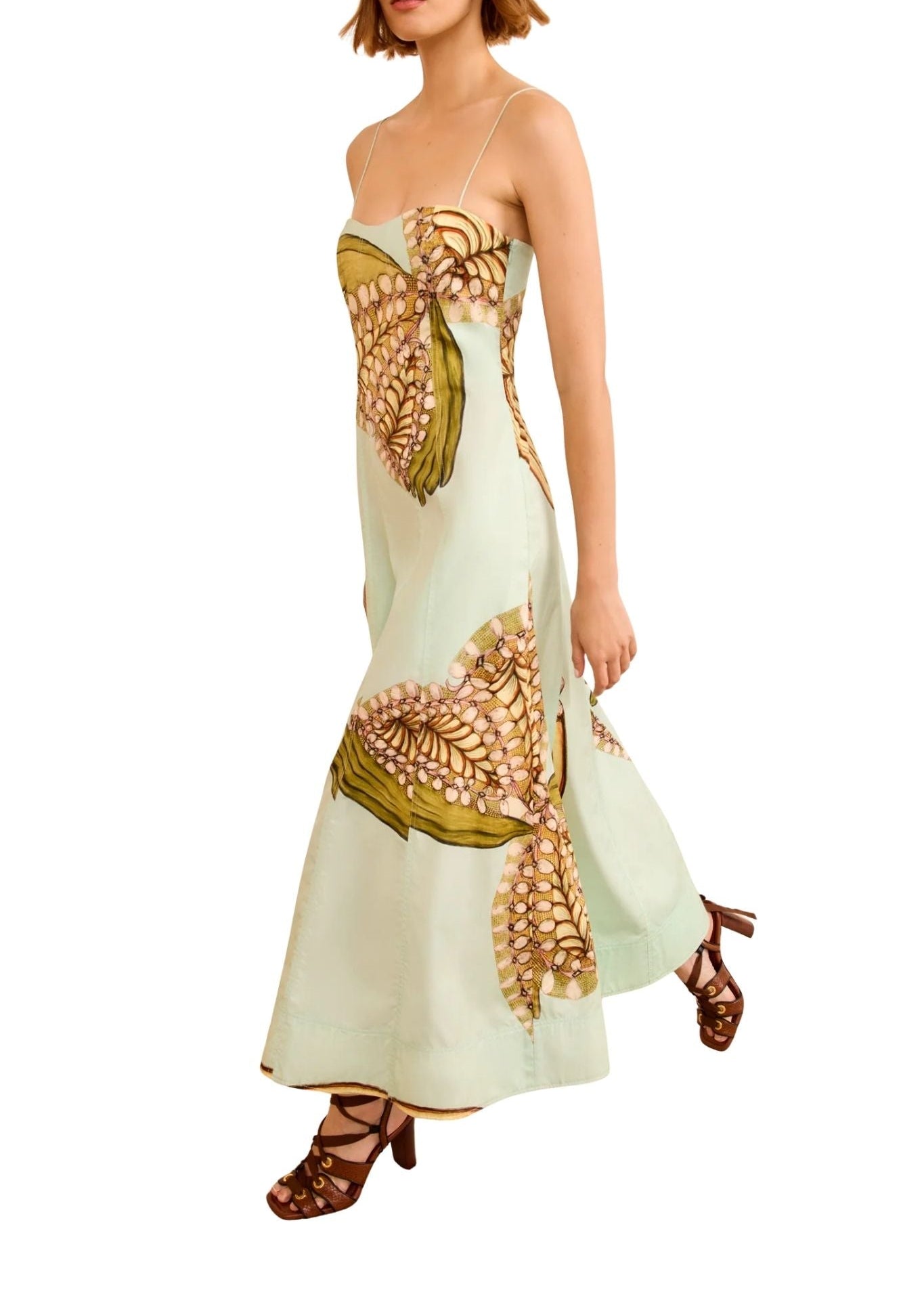 Ulla Johnson Vesela Cami Midi Dress - Vermillion