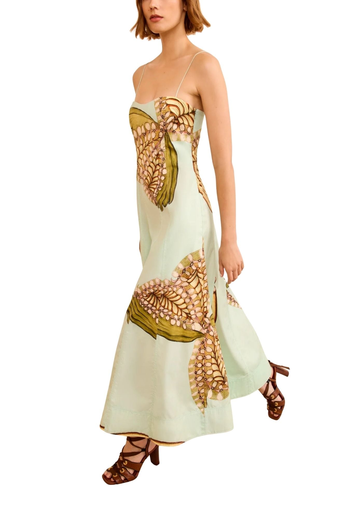 Ulla Johnson Vesela Cami Midi Dress - Vermillion