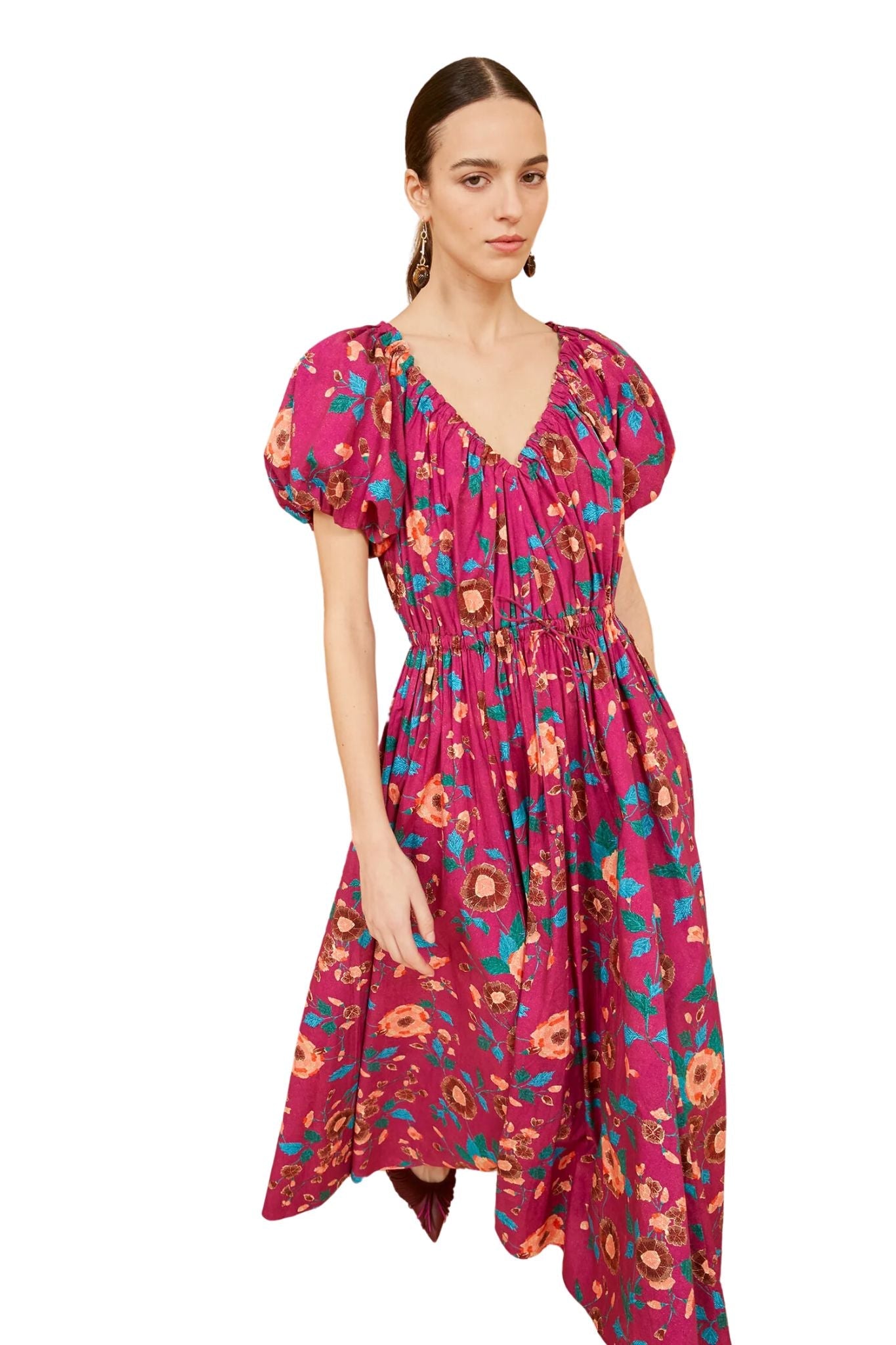 Ulla Johnson Vika Dress - Vermillion