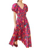 Ulla Johnson Vika Dress - Vermillion