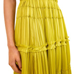 Ulla Johnson Virginie Silk Skirt - Vermillion