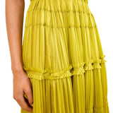 Ulla Johnson Virginie Silk Skirt - Vermillion
