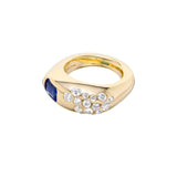 Uniform Object Dowry Ring - Vermillion