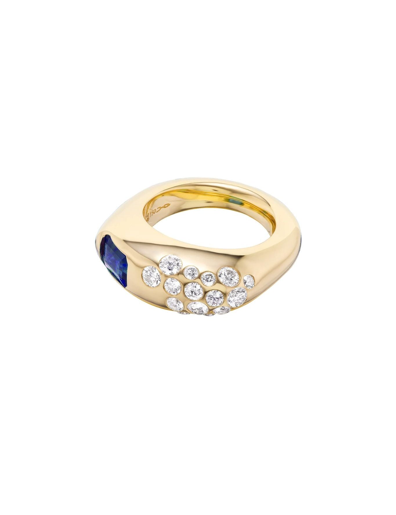 Uniform Object Dowry Ring - Vermillion