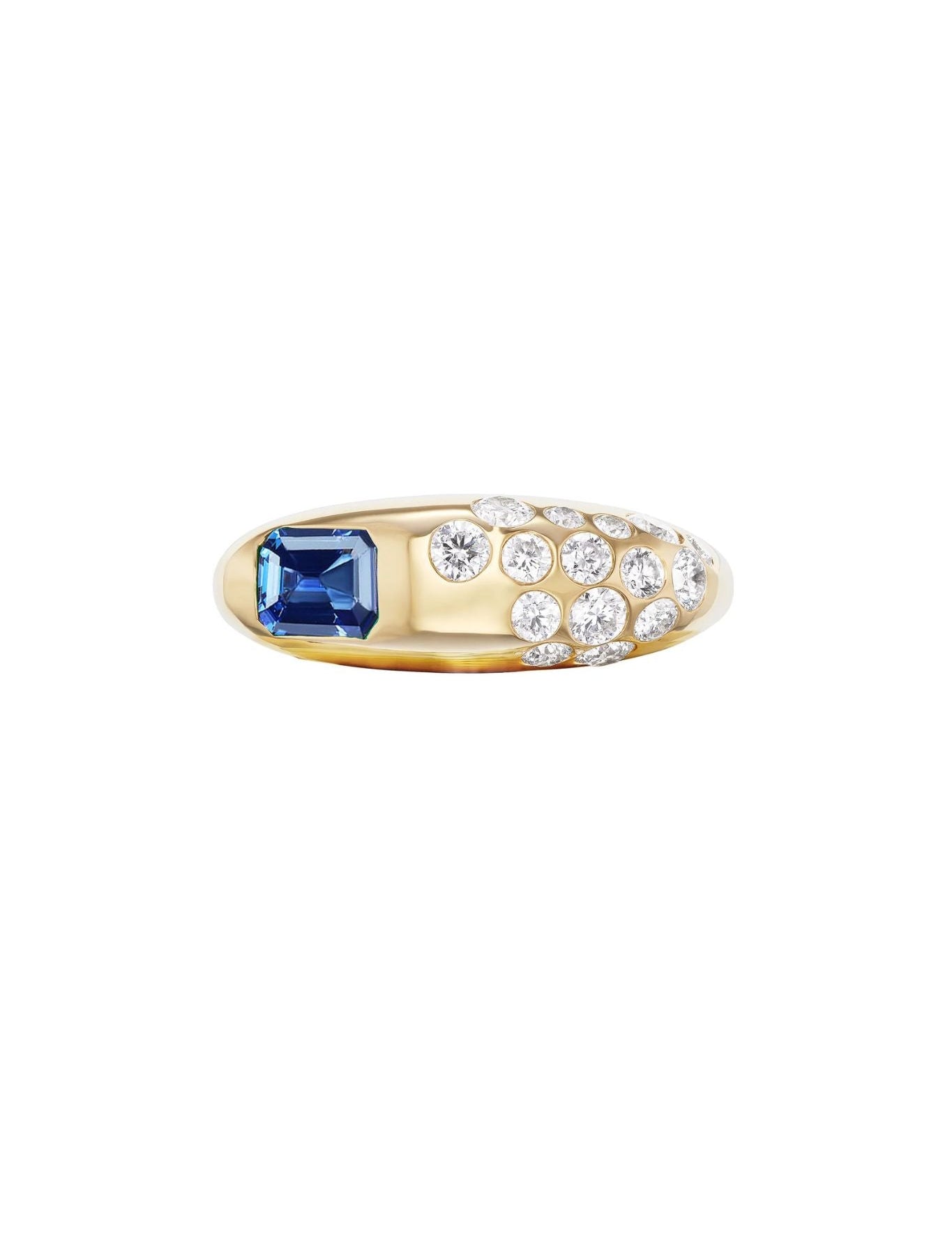 Uniform Object Dowry Ring - Vermillion