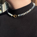 V1 The Woods Australian Gray Opal Candy Necklace - Vermillion