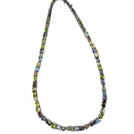 V10123 The Woods Multi Gemstone Tennis Necklace - Vermillion