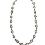 V11306 The Woods TS Opal and Diamond Pave Necklace - Vermillion