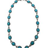 V11309 The Woods TS Sleeping Beauty Turquoise and Diamond Pave Necklace - Vermillion