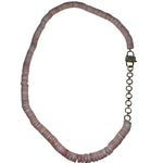 V11319 The Woods TS Pink Opal Candy Necklace with Brass Extender - Vermillion