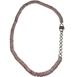 V11319 The Woods TS Pink Opal Candy Necklace with Brass Extender - Vermillion