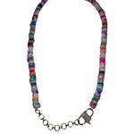 V11326 The Woods TS Mixed Opal Candy Necklace with Silver Extender - Vermillion