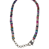 V11326 The Woods TS Mixed Opal Candy Necklace with Silver Extender - Vermillion