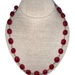 V11342 The Woods TS Jade Necklace - Vermillion