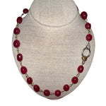 V11343 The Woods TS Jade Necklace - Vermillion