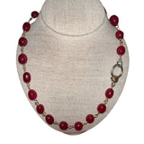 V11343 The Woods TS Jade Necklace - Vermillion