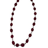 V11343 The Woods TS Jade Necklace - Vermillion