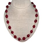 V11343 The Woods TS Jade Necklace - Vermillion