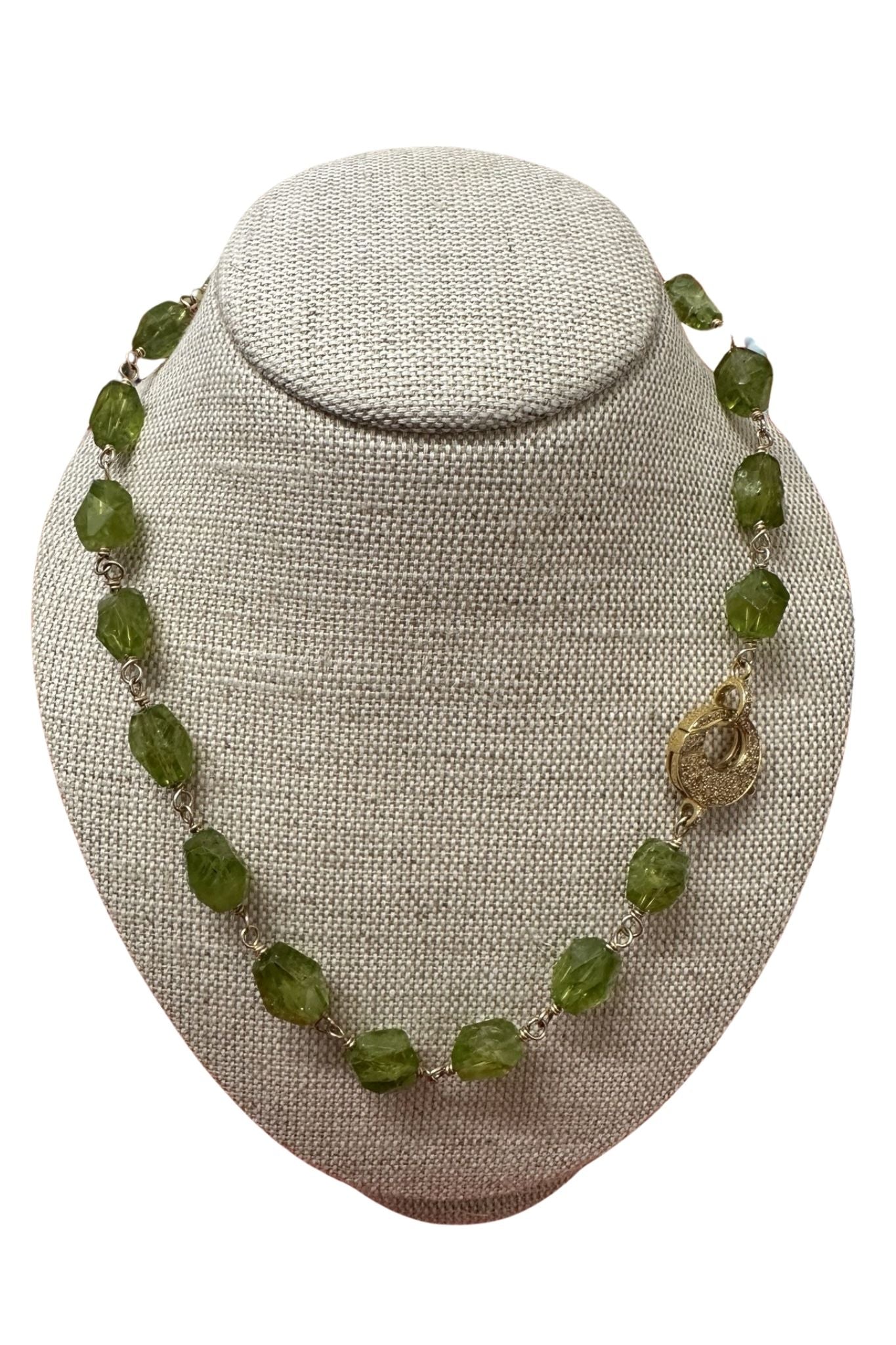 V11344 The Woods TS Peridot Necklace - Vermillion