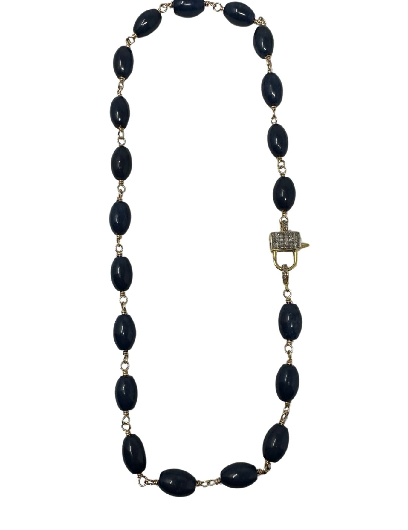 V11345 The Woods TS Jade Necklace - Vermillion