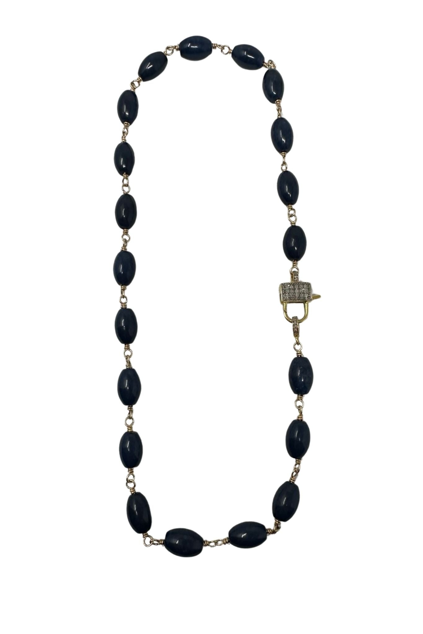 V11345 The Woods TS Jade Necklace - Vermillion