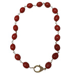 V11350 The Woods TS Jade Necklace - Vermillion