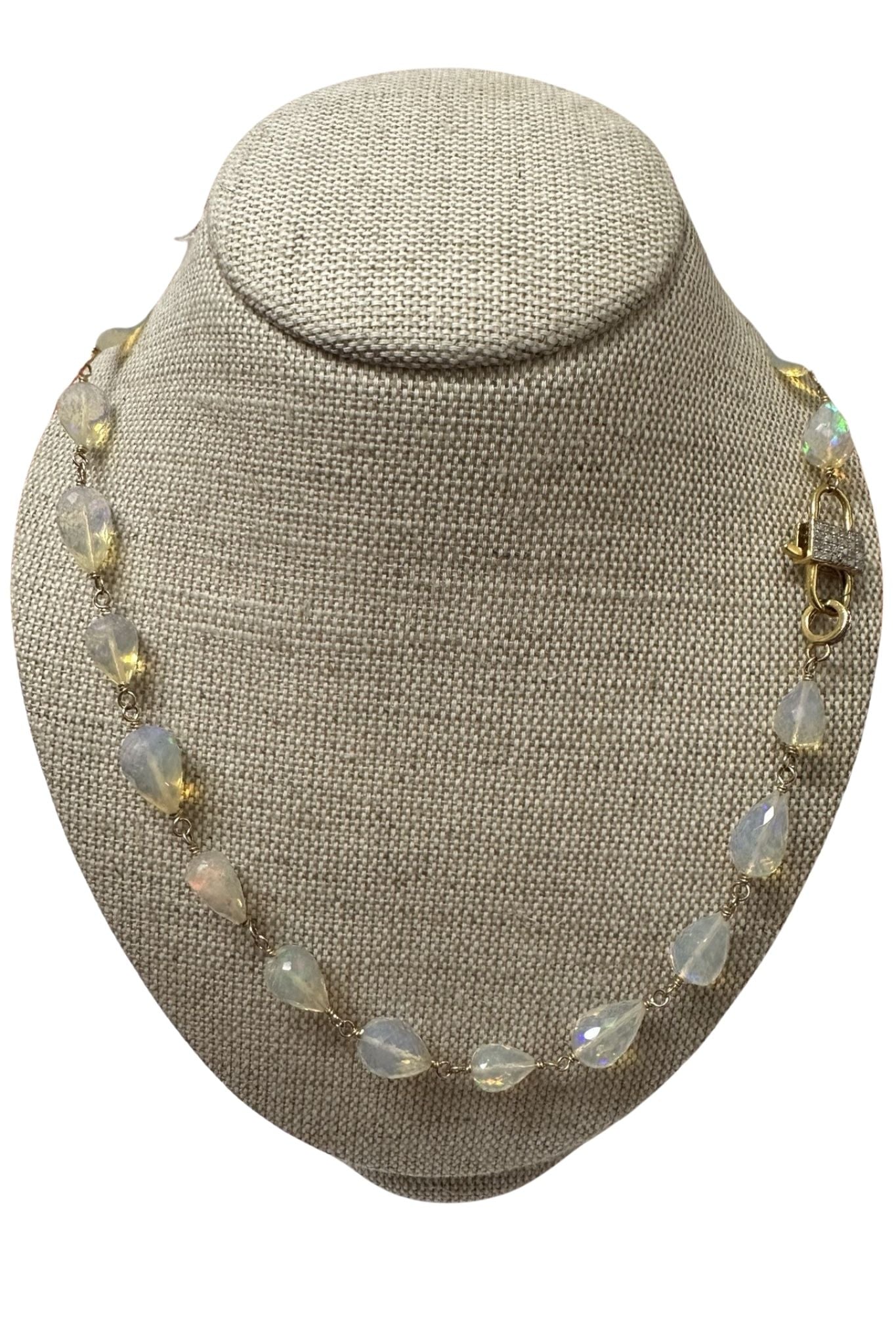 V11351 The Woods TS Opal Necklace - Vermillion