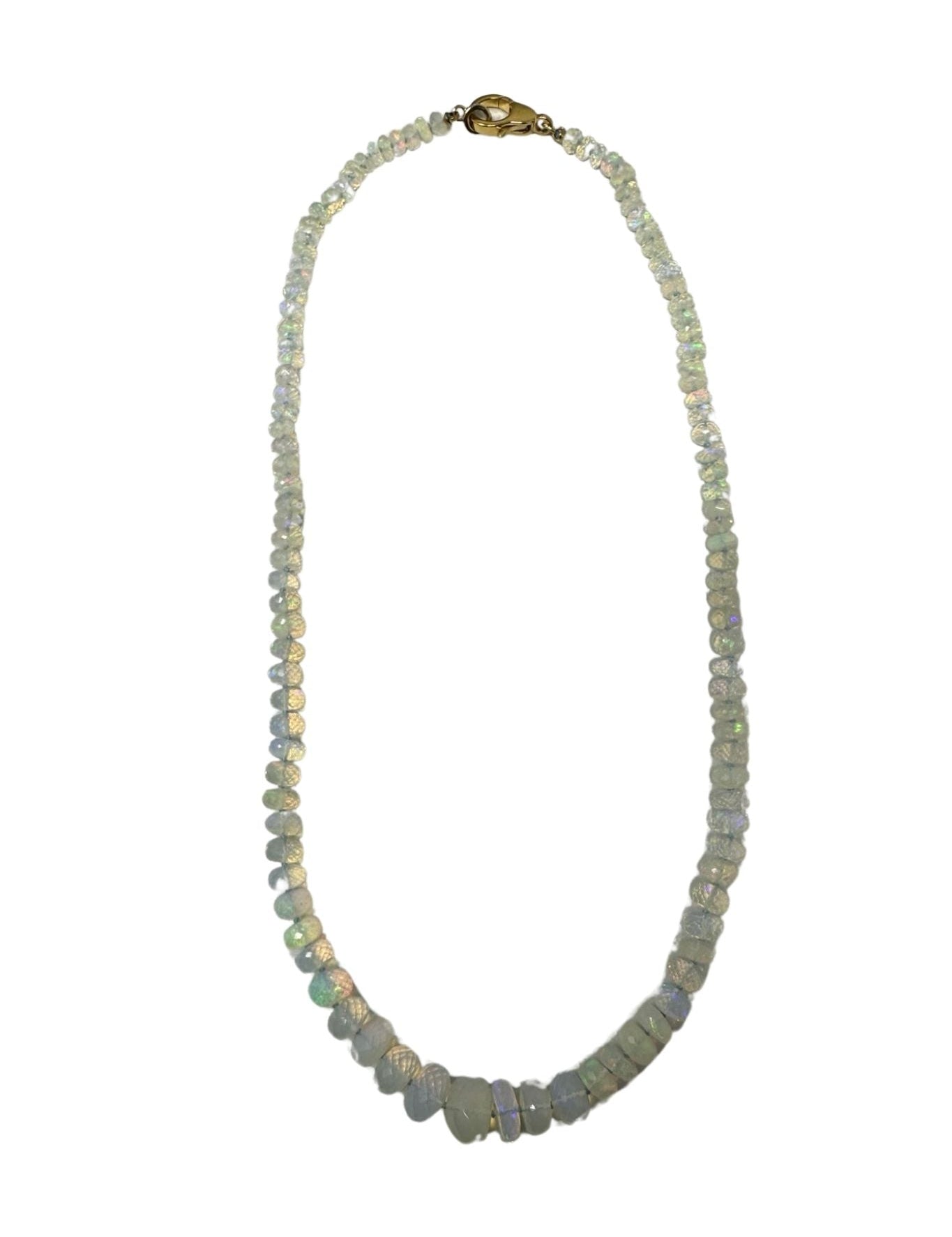 V11357 The Woods TS Long All Natural Opal Necklace - Vermillion