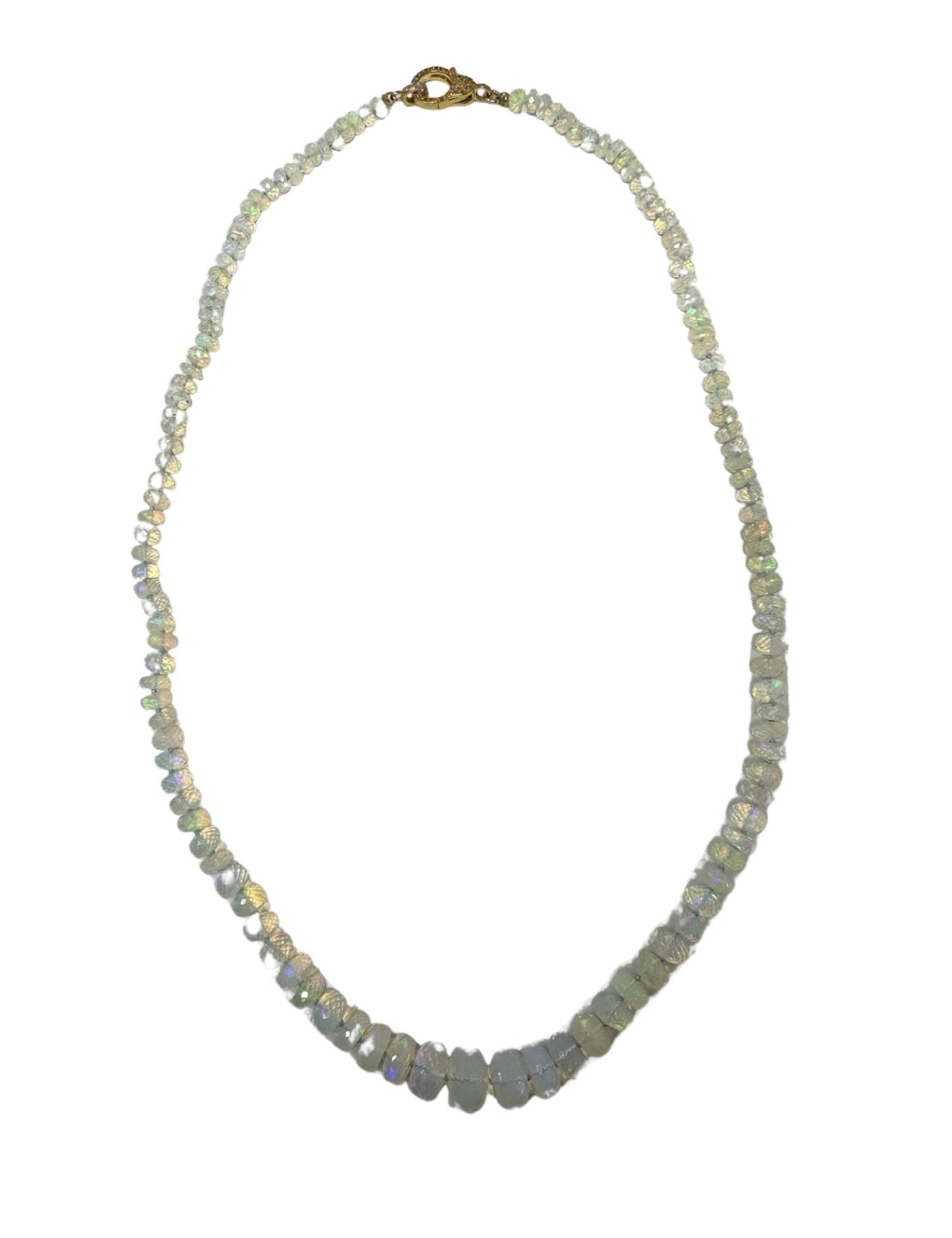 V11358 The Woods TS Medium All Natural Opal Necklace - Vermillion