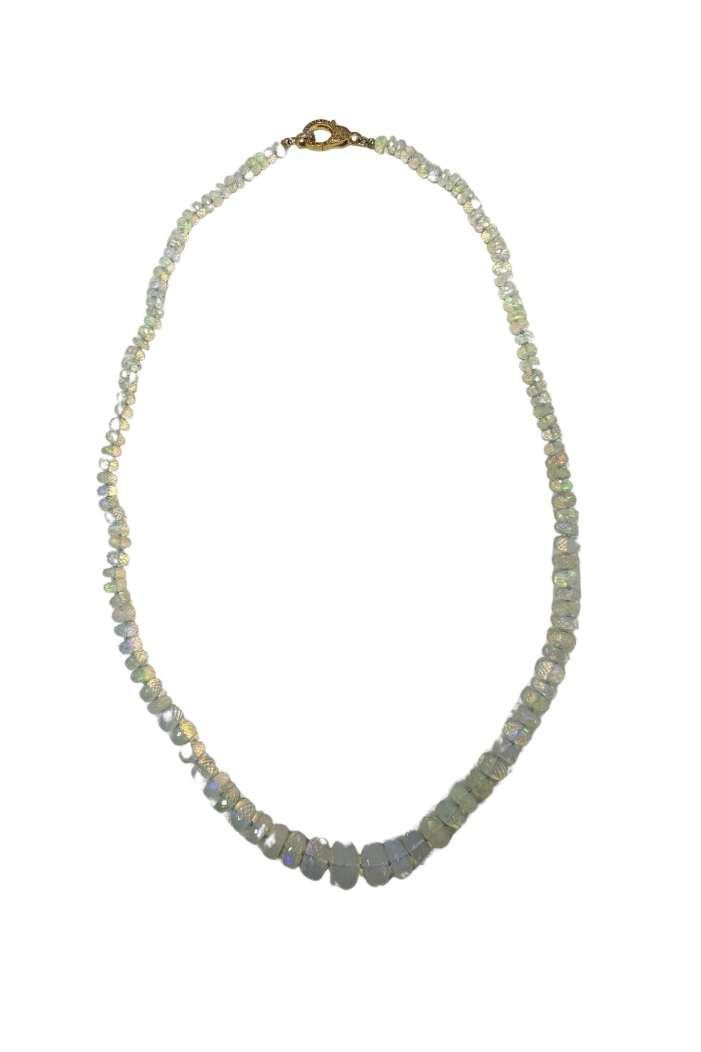 V11358 The Woods TS Medium All Natural Opal Necklace - Vermillion