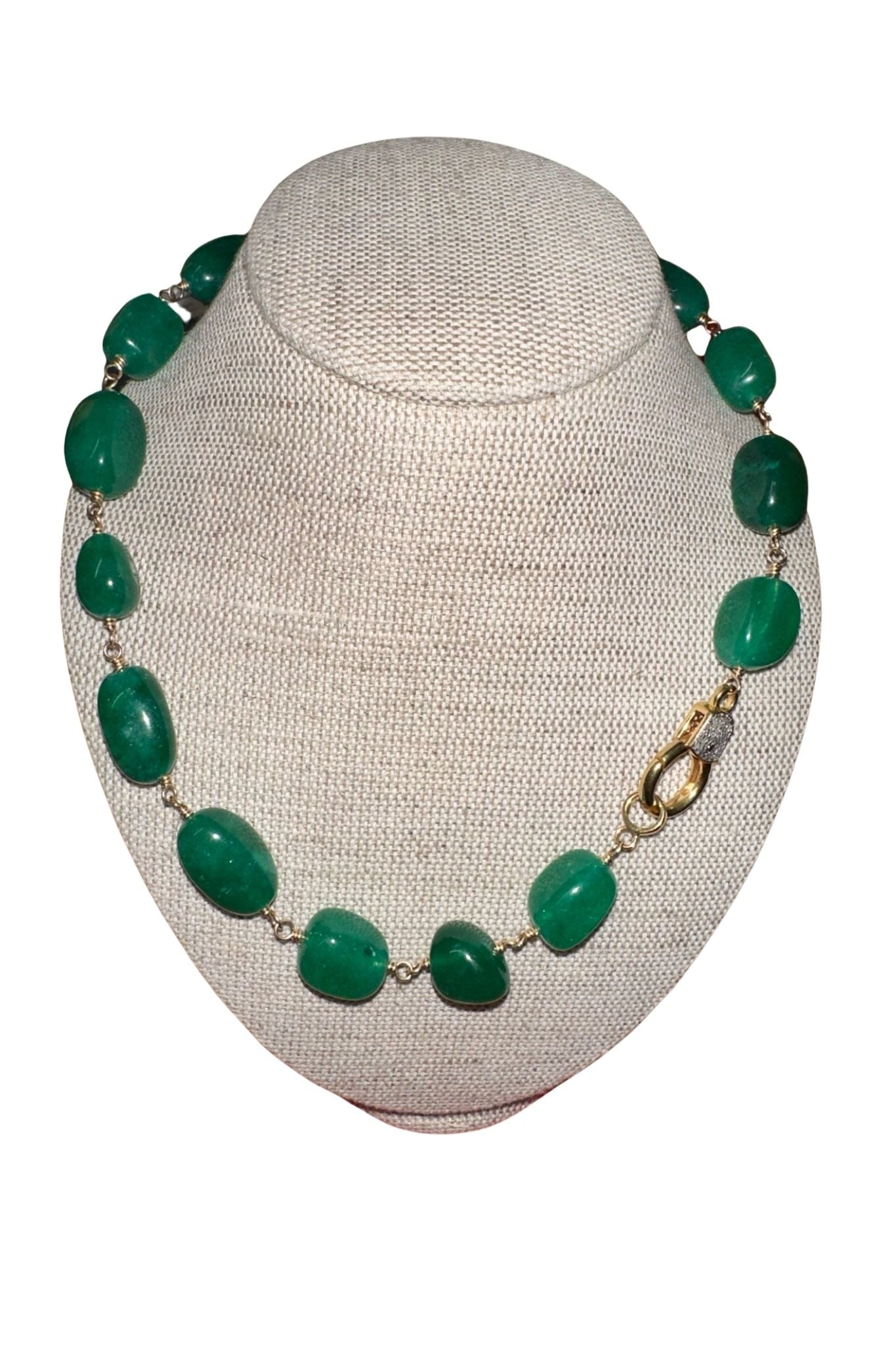 V11364 The Woods TS Jade Necklace - Vermillion