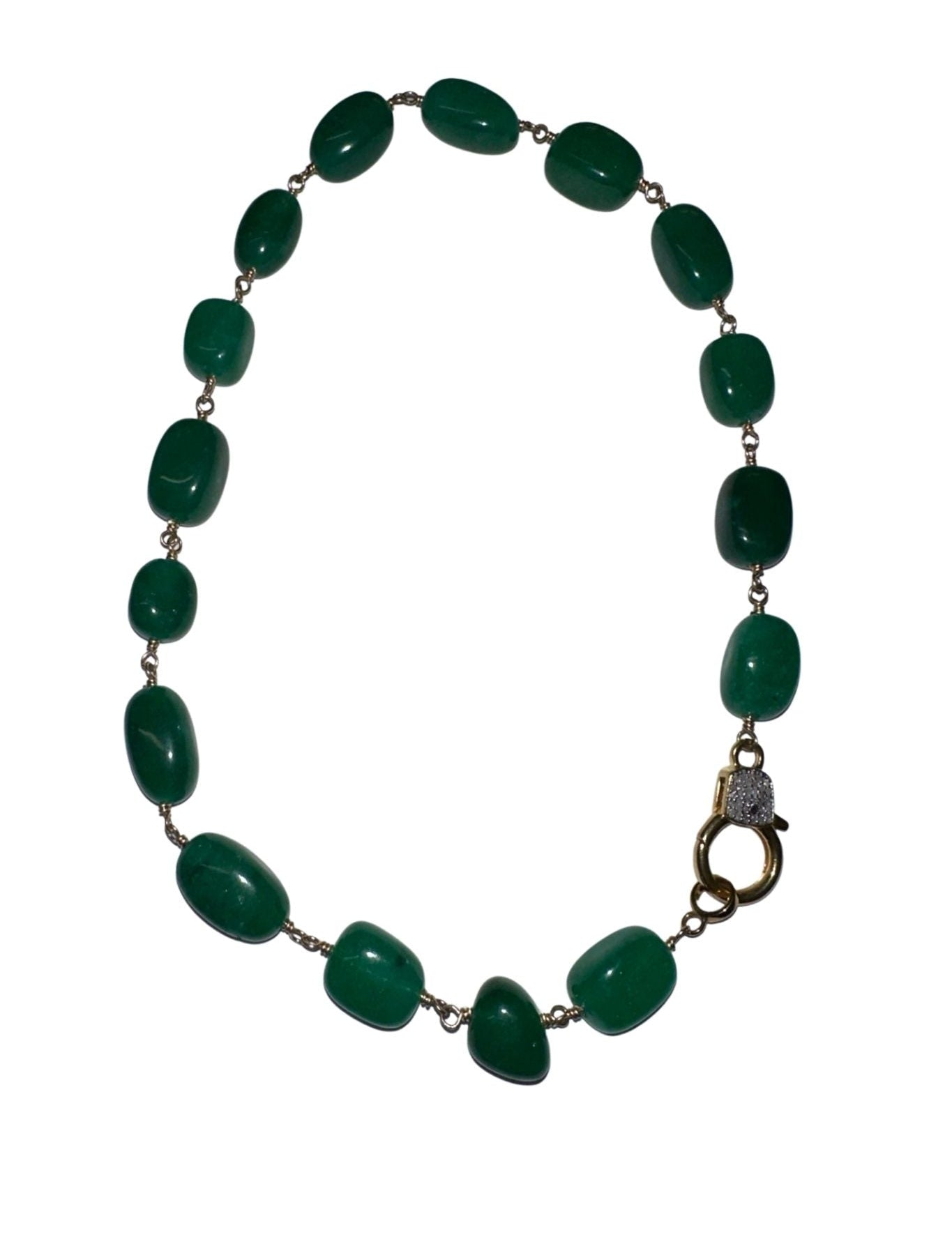 V11364 The Woods TS Jade Necklace - Vermillion