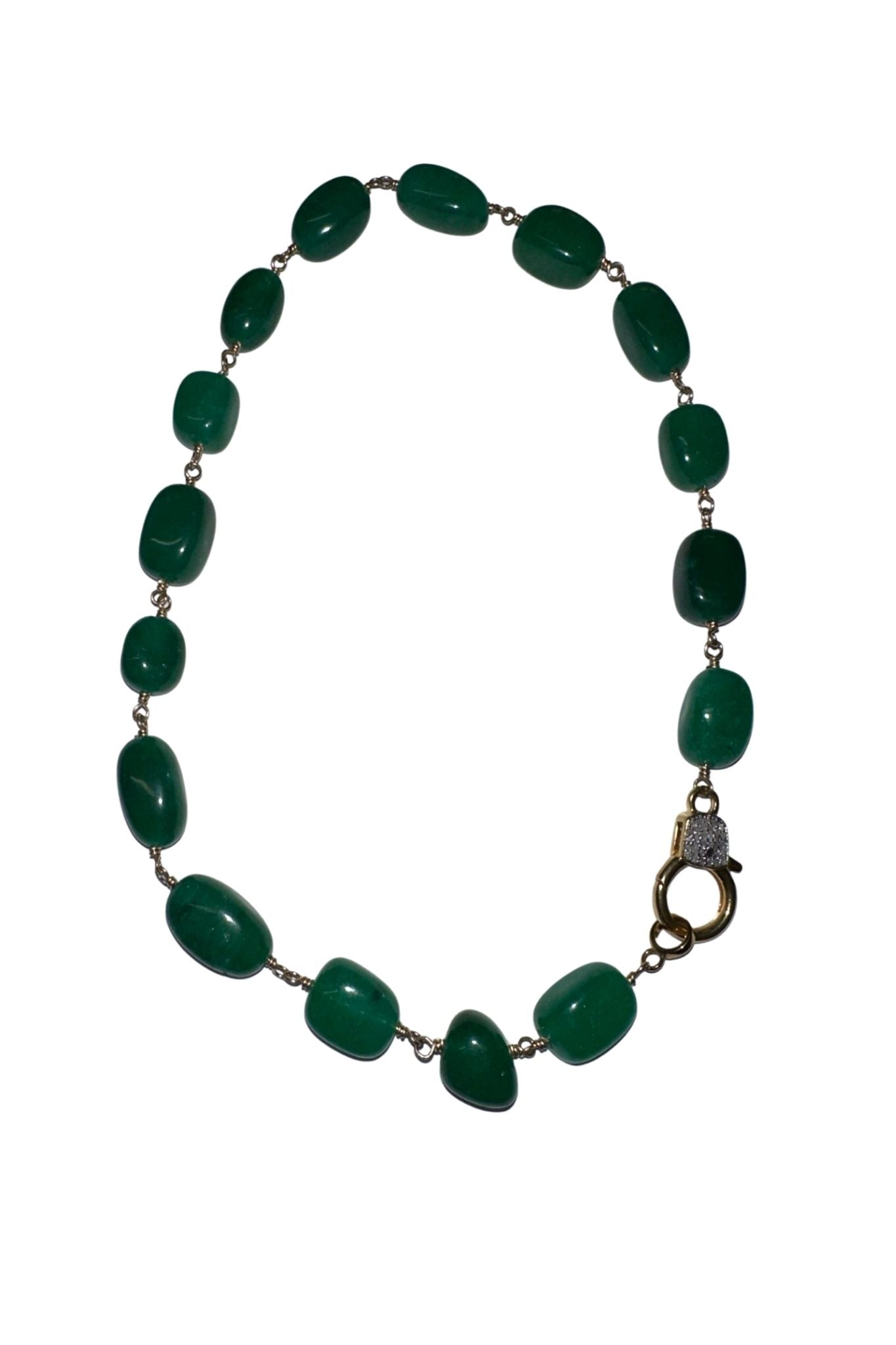 V11364 The Woods TS Jade Necklace - Vermillion