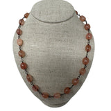 V11367 The Woods TS Pink Quartz Necklace - Vermillion