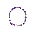 V3 The Woods Short Amethyst Necklace - Vermillion