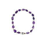 V3 The Woods Short Amethyst Necklace - Vermillion