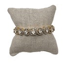 V601B The Woods Diamond Cuff - Vermillion