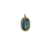 V669 The Woods Azurite Pendant - Vermillion