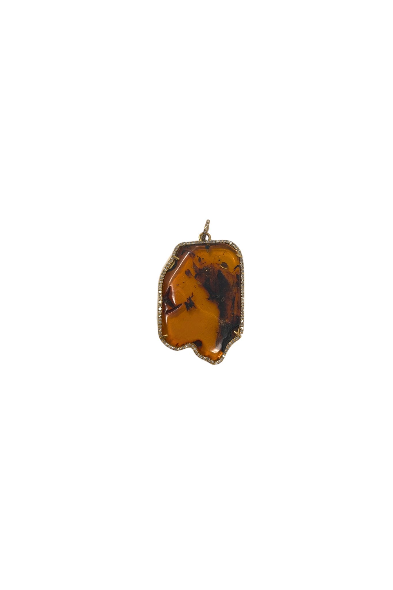 V686 The Woods Amber Pendant - Vermillion