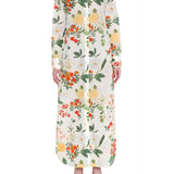 Verandah Maxi Shirt Dress - Vermillion