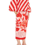 Verandah Summer Crop Shirt - Vermillion