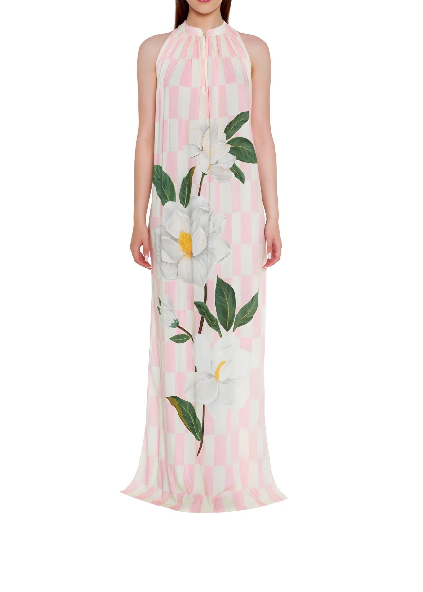 Verandah Sundowner Maxi Dress - Vermillion