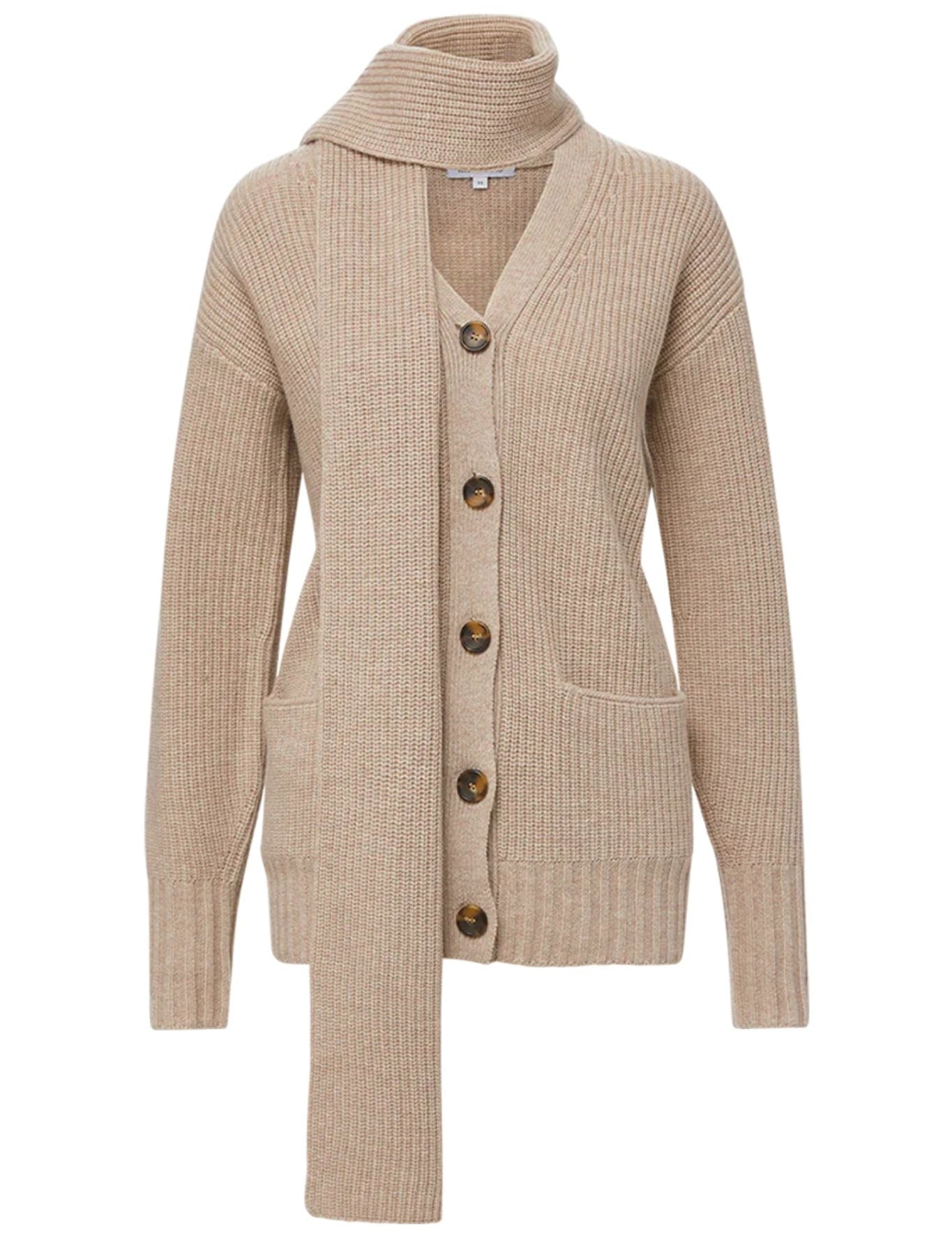 Veronica Beard Annalise Cardigan - Vermillion