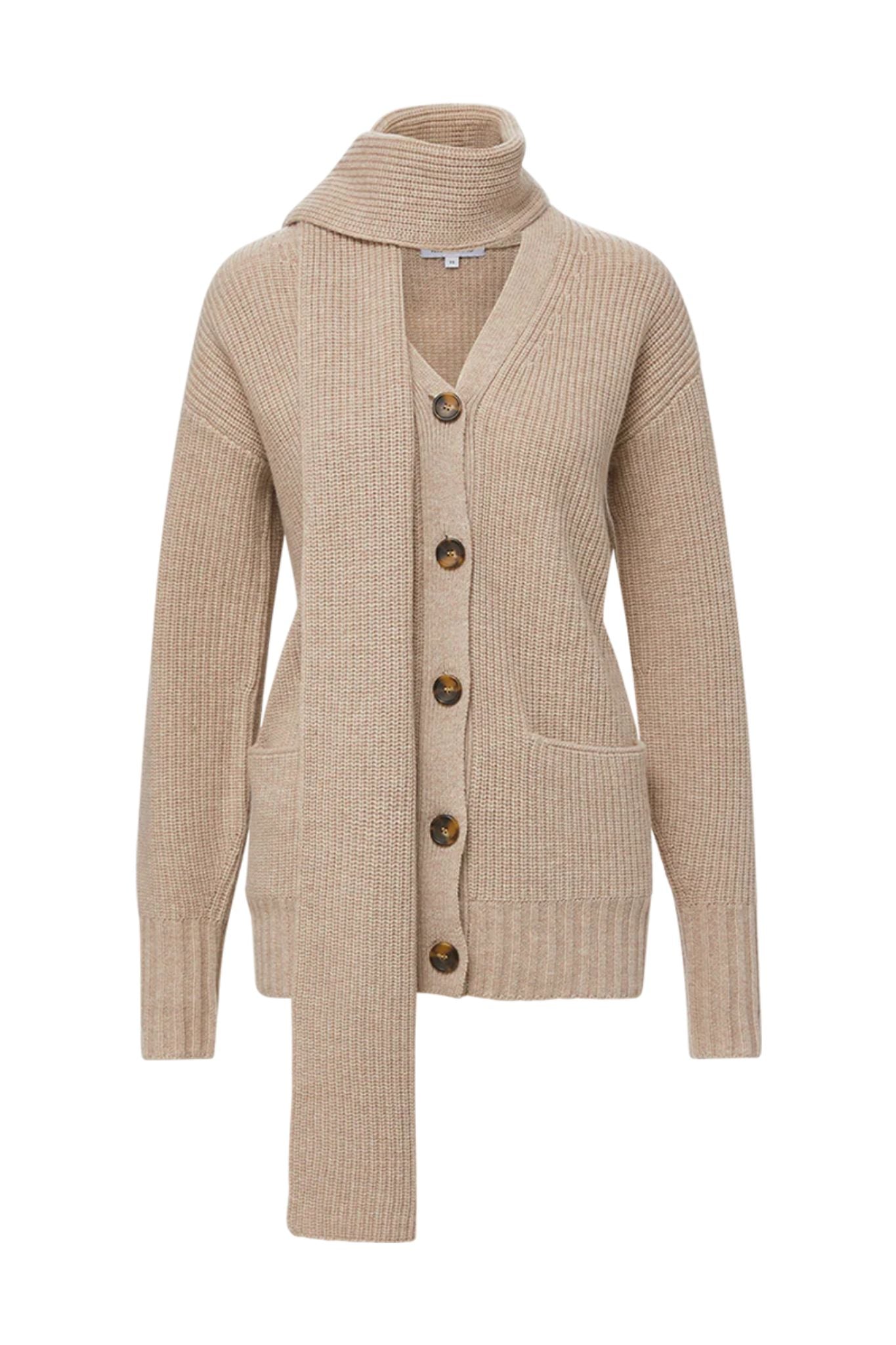 Veronica Beard Annalise Cardigan - Vermillion