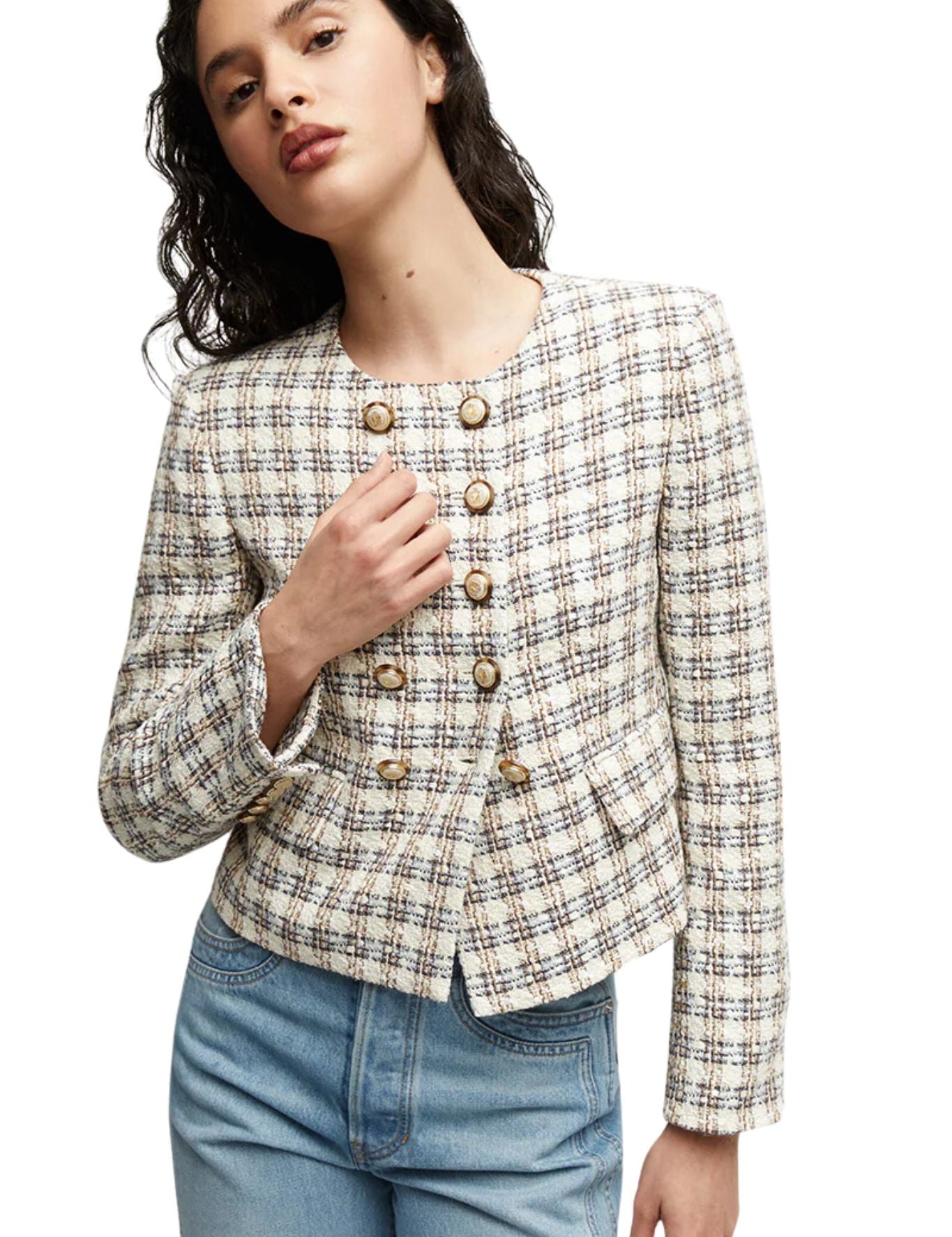 Veronica Beard Bentley Jacket - Vermillion