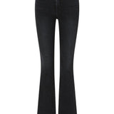 Veronica Beard Beverly Skinny Flare Jean - Vermillion