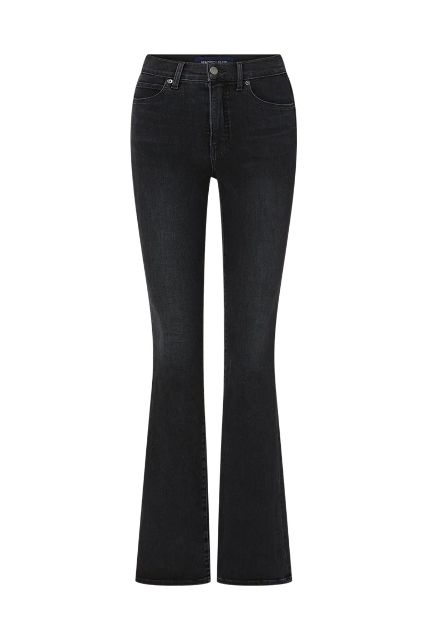 Veronica Beard Beverly Skinny Flare Jean - Vermillion