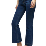 Veronica Beard Carson Ankle Flare Jean - Vermillion