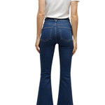 Veronica Beard Carson Ankle Flare Jean - Vermillion